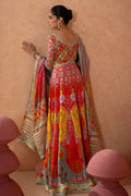 Annus Abrar | Lima Luxe Silk | Aneera Kalidar (Kalidar, Pants and Dupatta) - House Of Hania