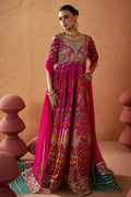 Annus Abrar | Lima Luxe Silk | Relana Kalidar (Kalidar, Pants and Dupatta) - House Of Hania