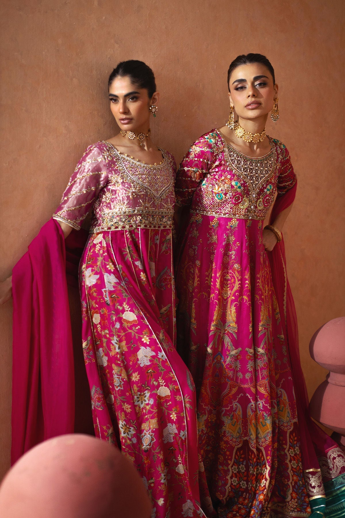 Annus Abrar | Lima Luxe Silk | Roshanay Kalidar (Kalidar, Pants and Dupatta) - House Of Hania