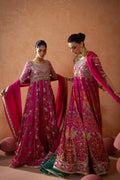 Annus Abrar | Lima Luxe Silk | Roshanay Kalidar (Kalidar, Pants and Dupatta) - House Of Hania