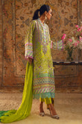 Annus Abrar | Lime Luxe Silk | Linara - House Of Hania