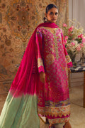 Annus Abrar | Lime Luxe Silk | Misaka - House Of Hania