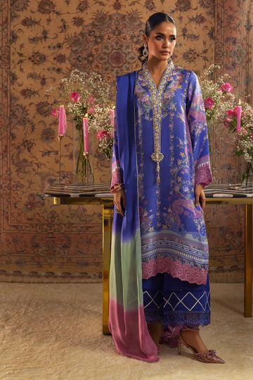Annus Abrar | Lime Luxe Silk |  Natalya - House Of Hania