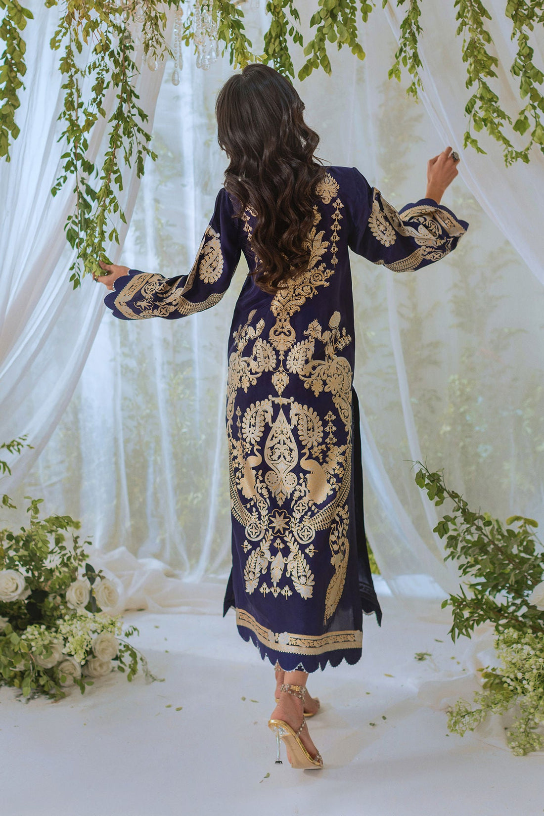 Annus Abrar | Lumi Eid Edit | Aneta (Shirt and Pants) - House Of Hania