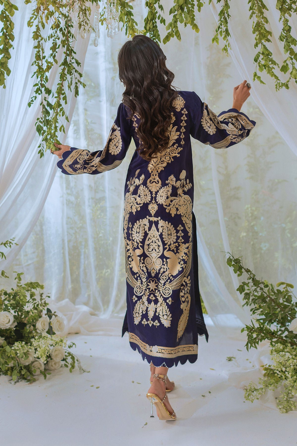 Annus Abrar | Lumi Eid Edit | Aneta (Shirt and Pants) - House Of Hania