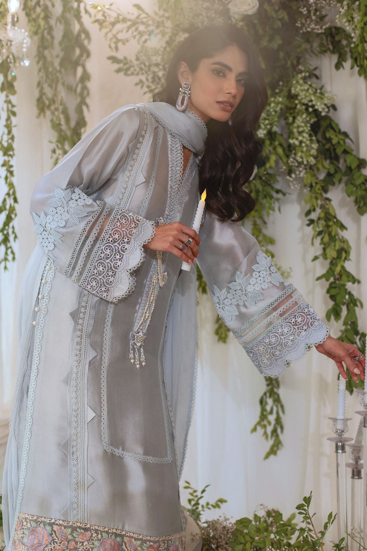 Annus Abrar | Lumi Eid Edit | Anural (Shirt, Pants and Dupatta) - House Of Hania