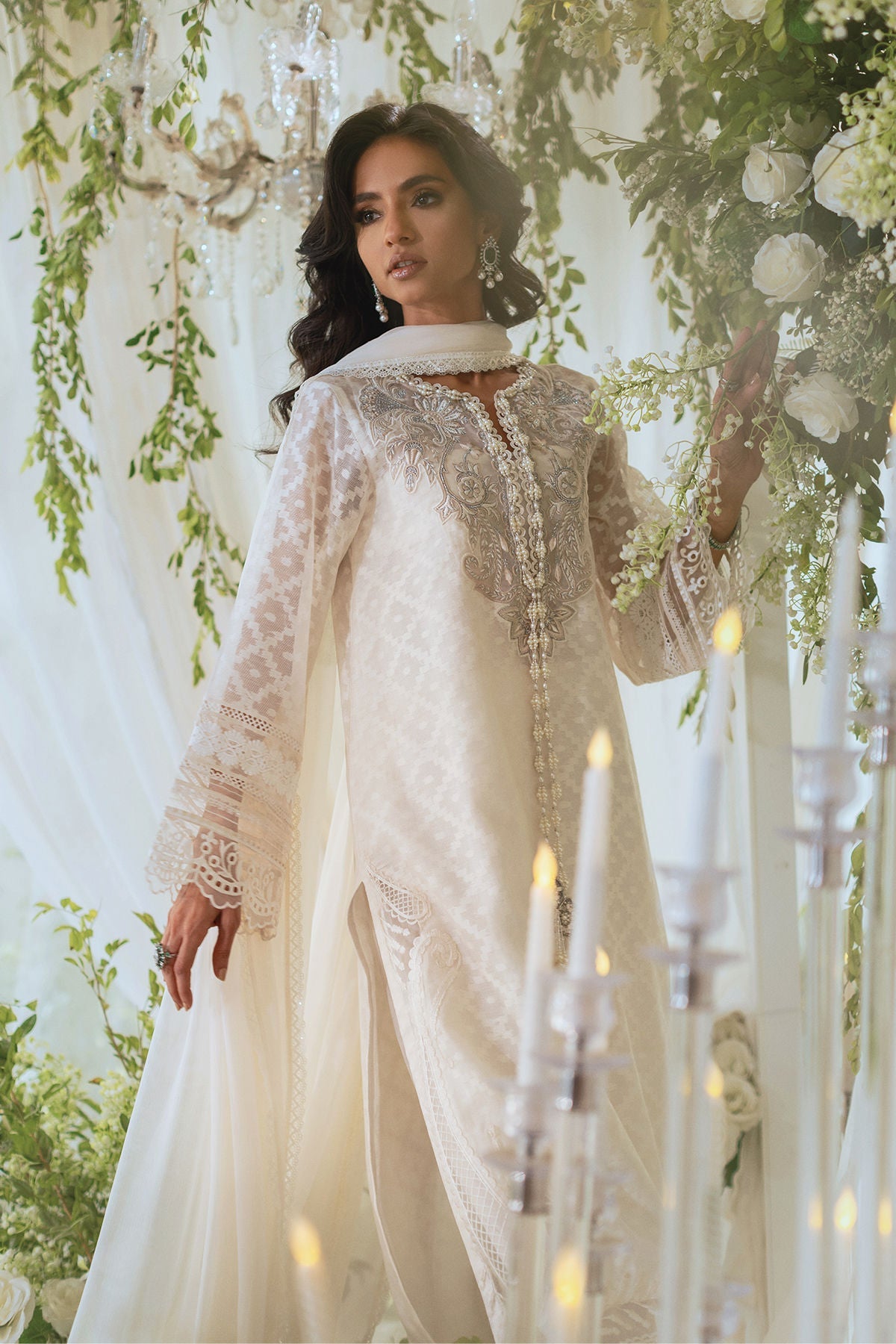 Annus Abrar | Lumi Eid Edit | Aynur (Shirt and Pants) - House Of Hania