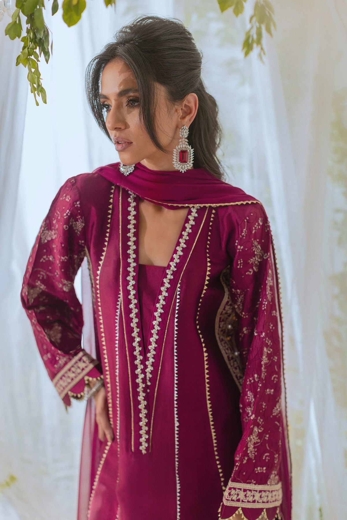 Annus Abrar | Lumi Eid Edit| Caleena (Shirt, Pants and Dupatta) - House Of Hania