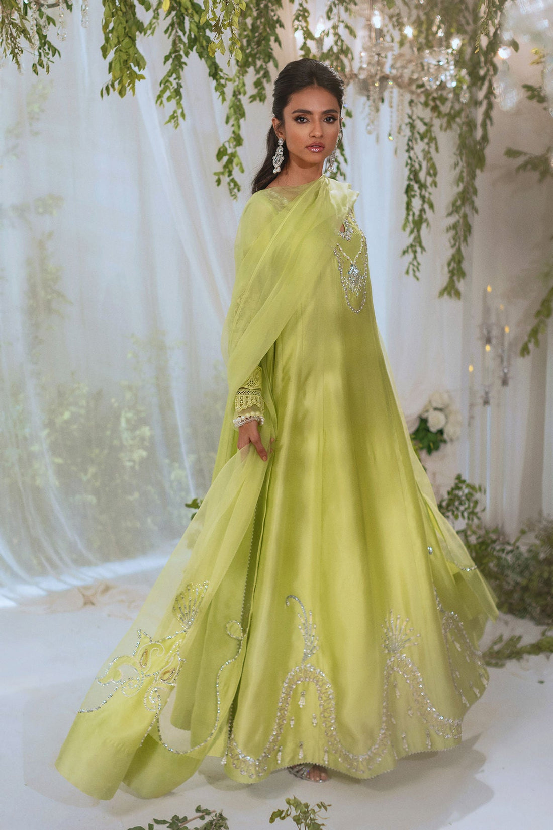 Annus Abrar | Lumi Eid Edit | Maysaa (Kalidaar and Pants) - House Of Hania