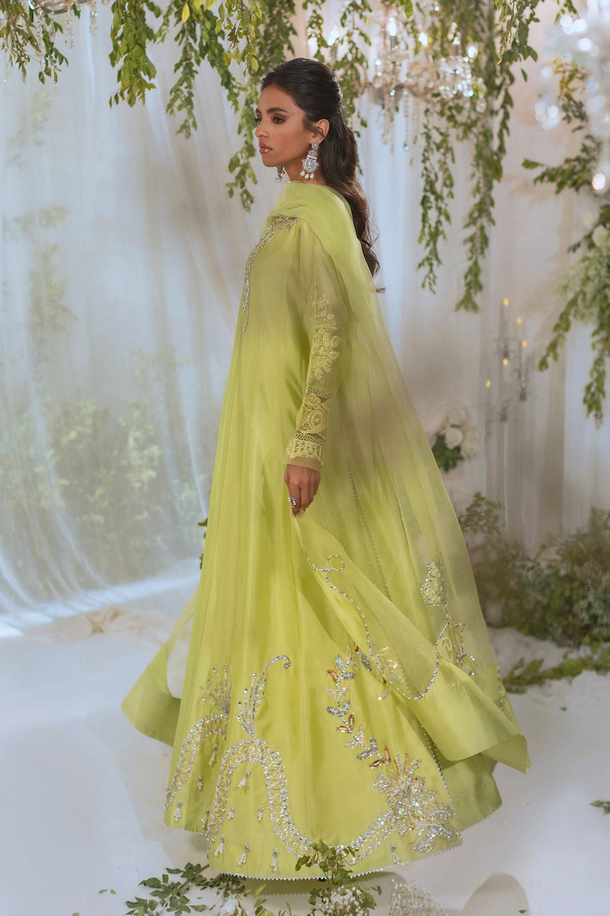 Annus Abrar | Lumi Eid Edit | Maysaa (Kalidaar and Pants) - House Of Hania