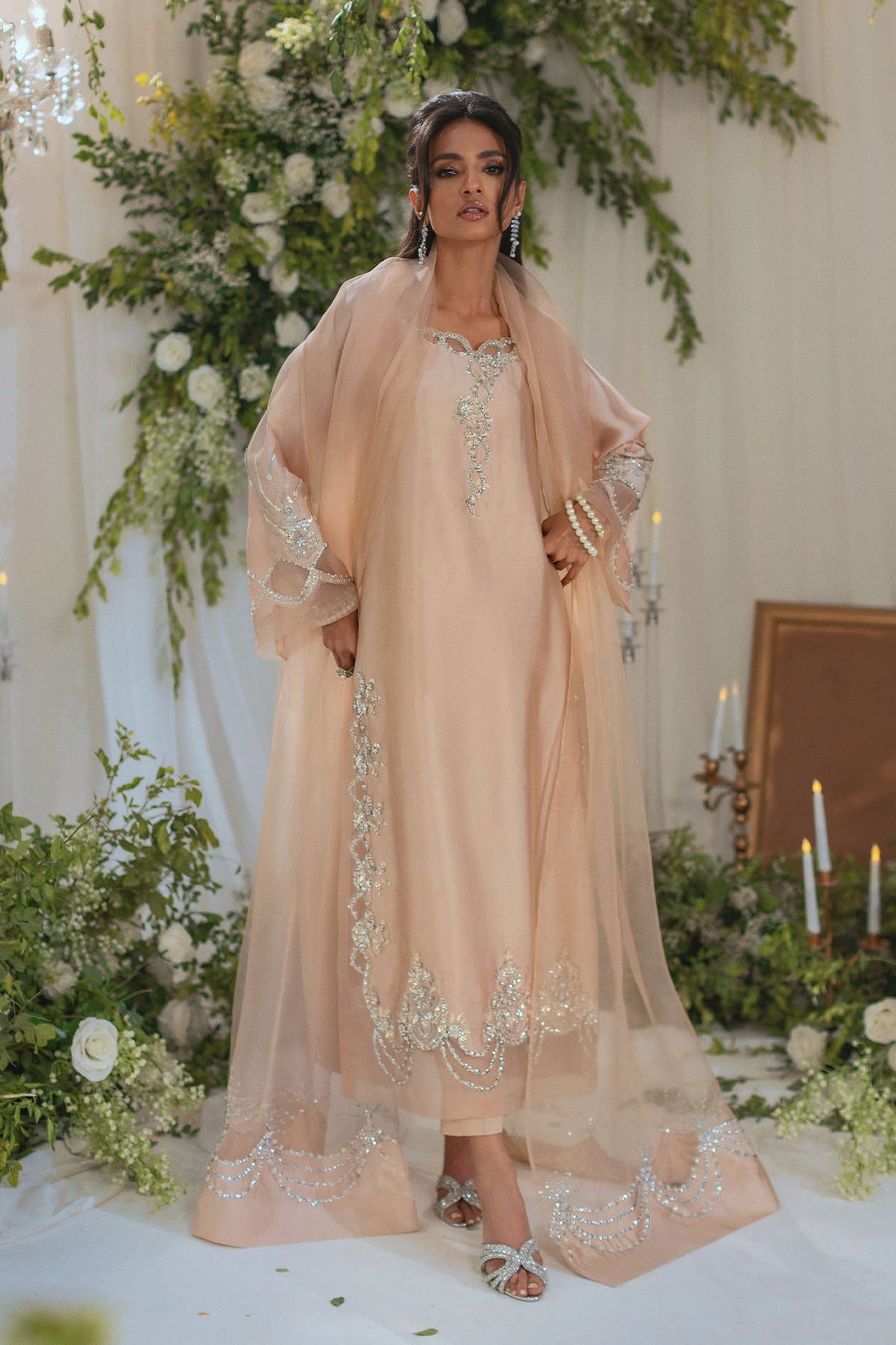 Annus Abrar | Lumi Eid Edit | Meysana (Shirt and Pants) - House Of Hania