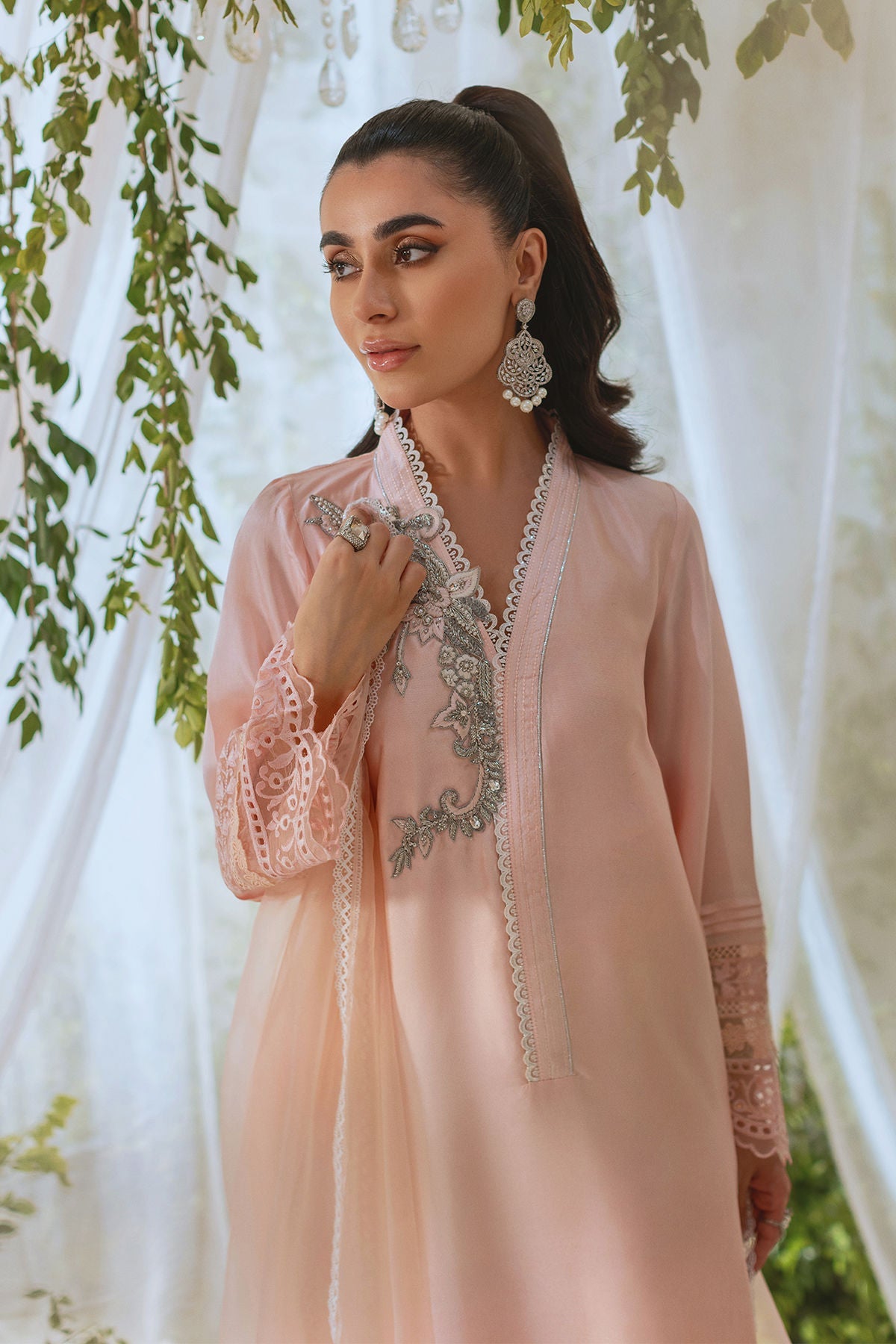 Annus Abrar | Lumi Eid Edit | Nayimah (Shirt and Pants) - House Of Hania