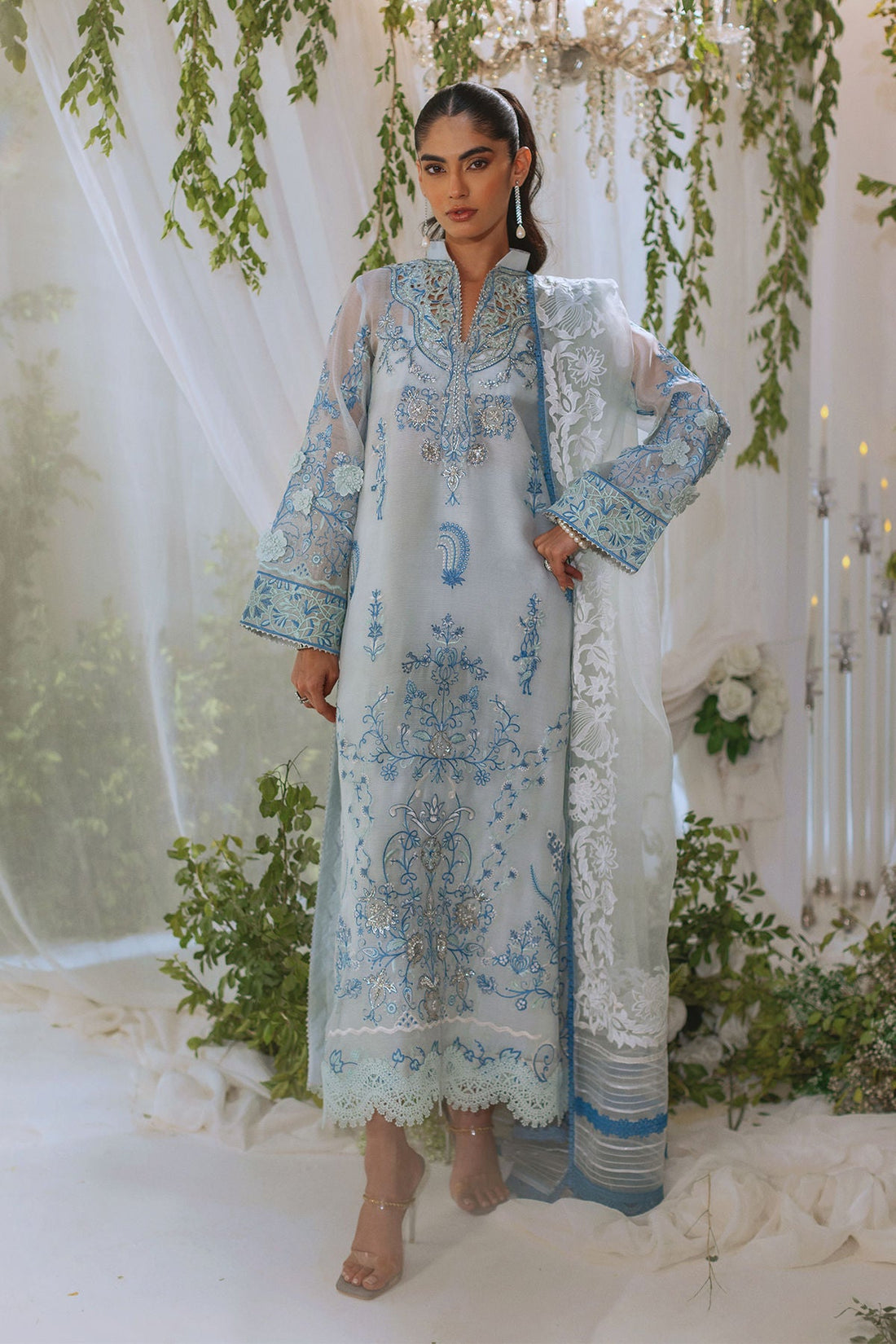 Annus Abrar | Lumi Eid Edit| Rihaam (Shirt and Pants) - House Of Hania