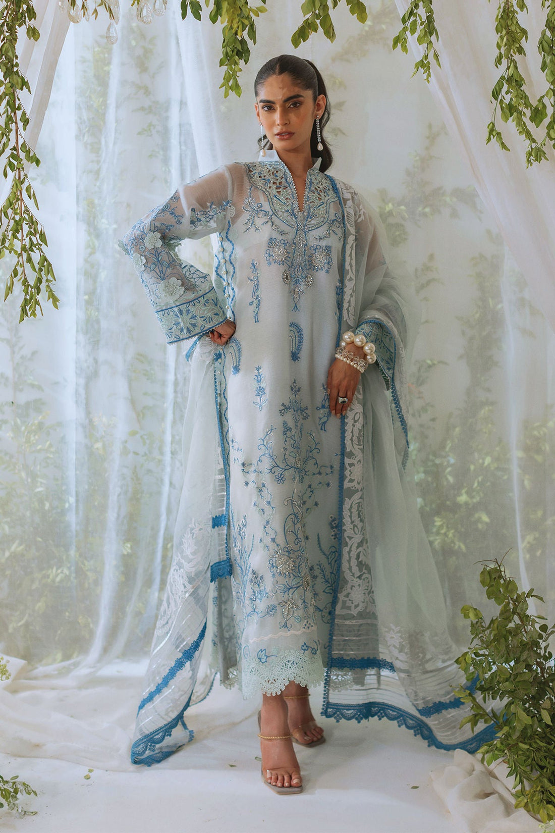 Annus Abrar | Lumi Eid Edit| Rihaam (Shirt and Pants) - House Of Hania