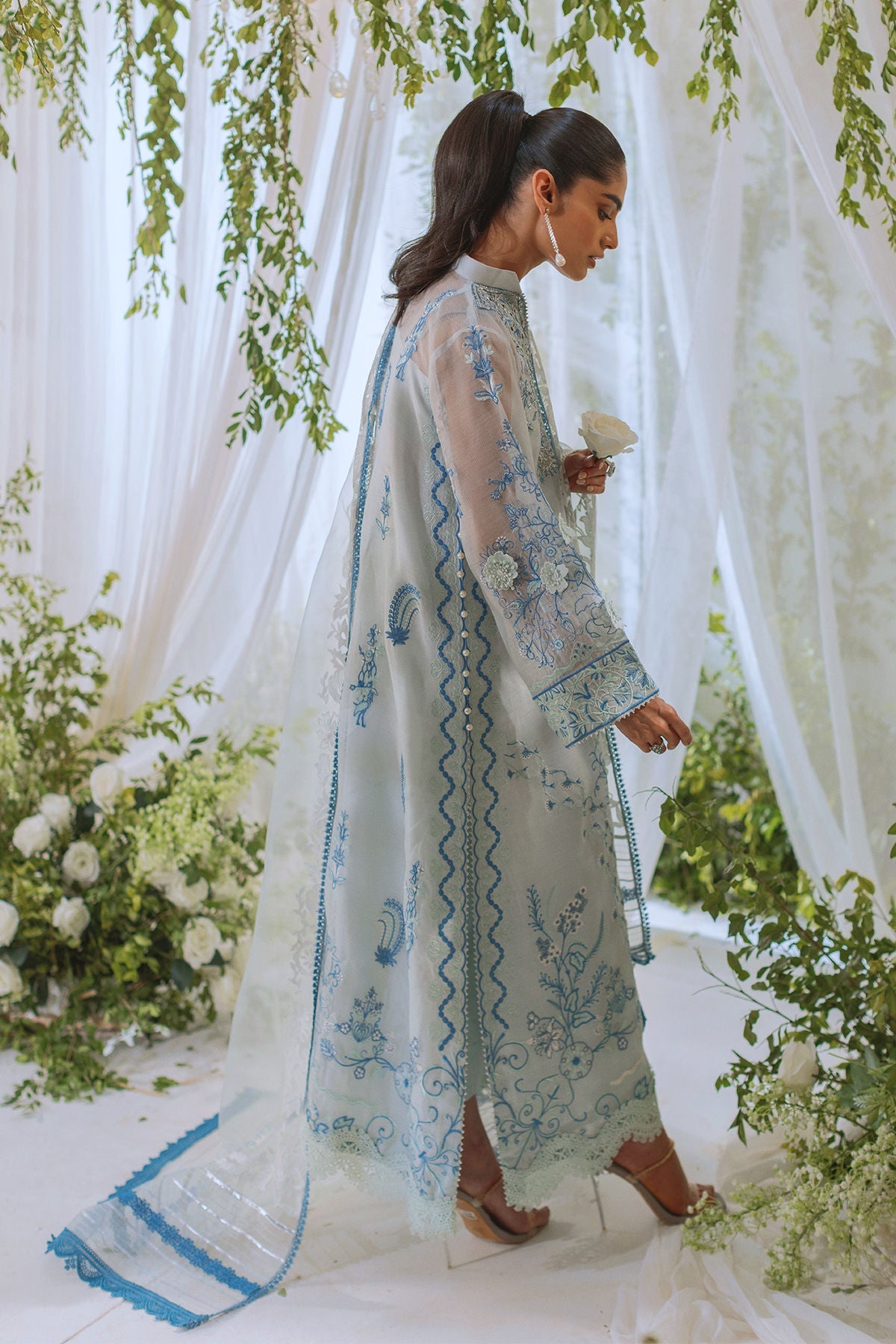 Annus Abrar | Lumi Eid Edit| Rihaam (Shirt and Pants) - House Of Hania