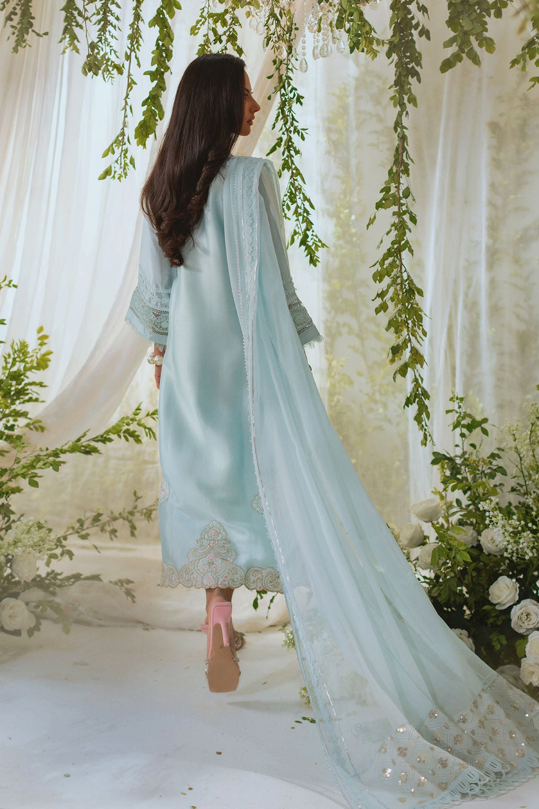 Annus Abrar | Lumi Eid Edit | Sabreen (Shirt and Pants) - House Of Hania