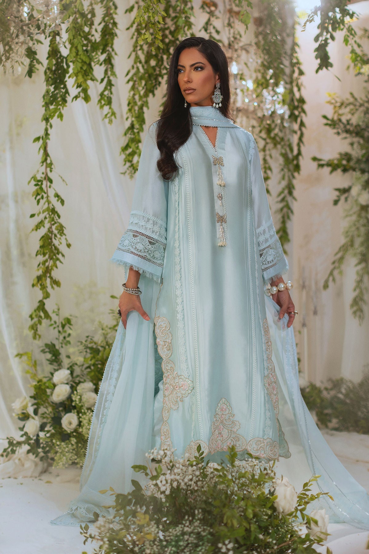 Annus Abrar | Lumi Eid Edit | Sabreen (Shirt and Pants) - House Of Hania