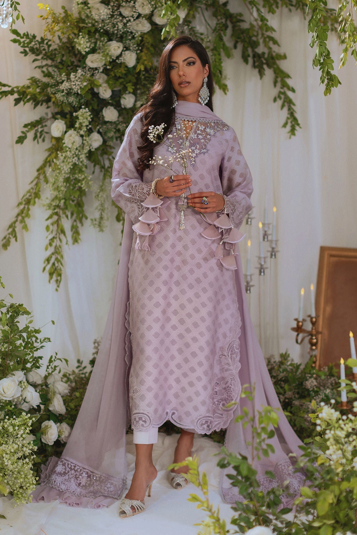Annus Abrar | Lumi Eid Edit | Seri (Shirt and Pants) - House Of Hania