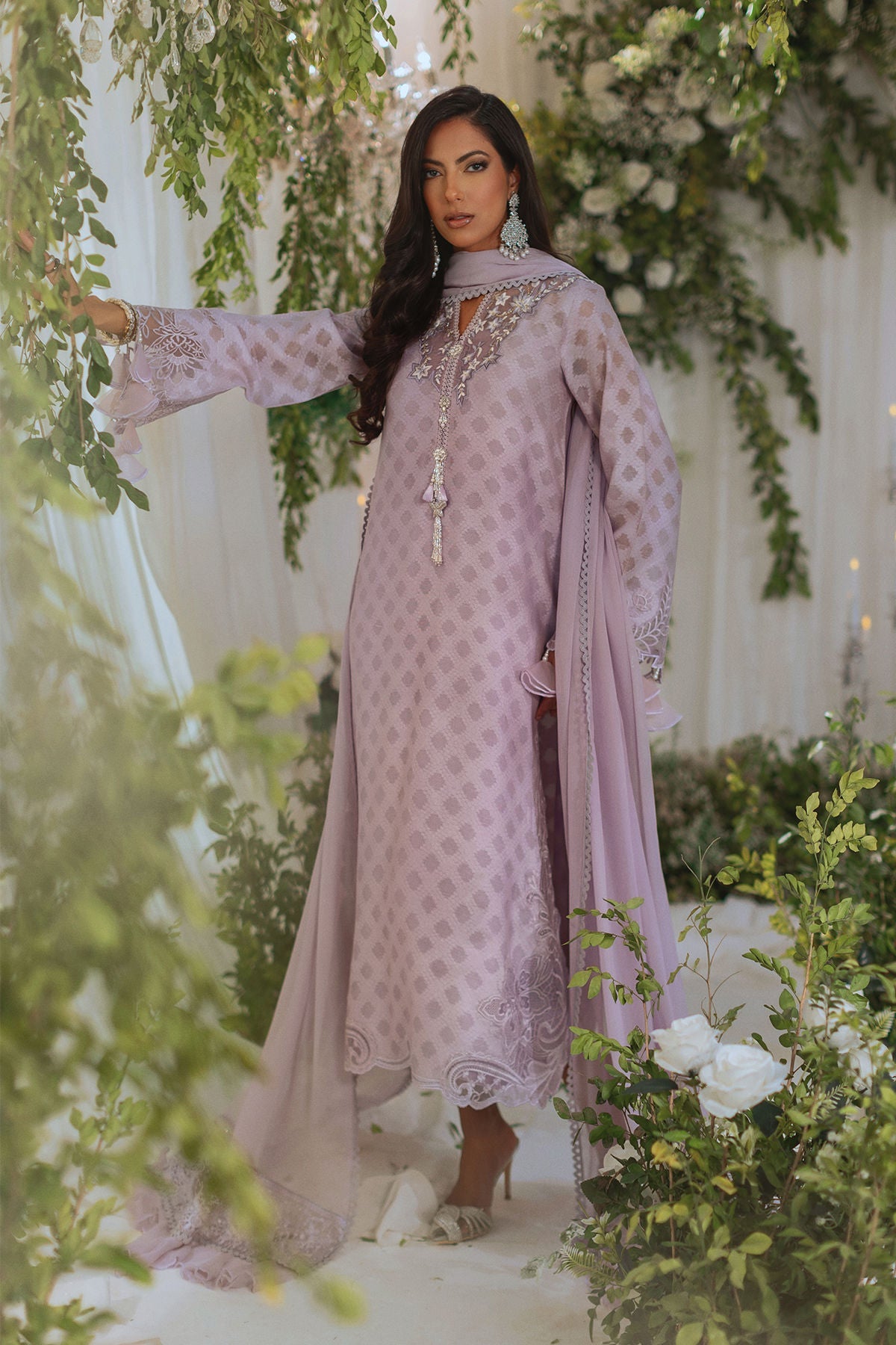 Annus Abrar | Lumi Eid Edit | Seri (Shirt and Pants) - House Of Hania