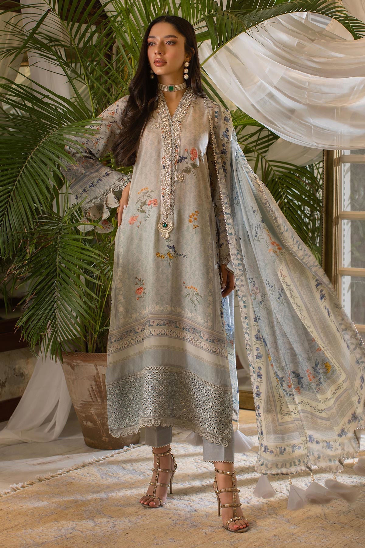 Annus Abrar | Luxe Silk Pret | ALBA - House Of Hania