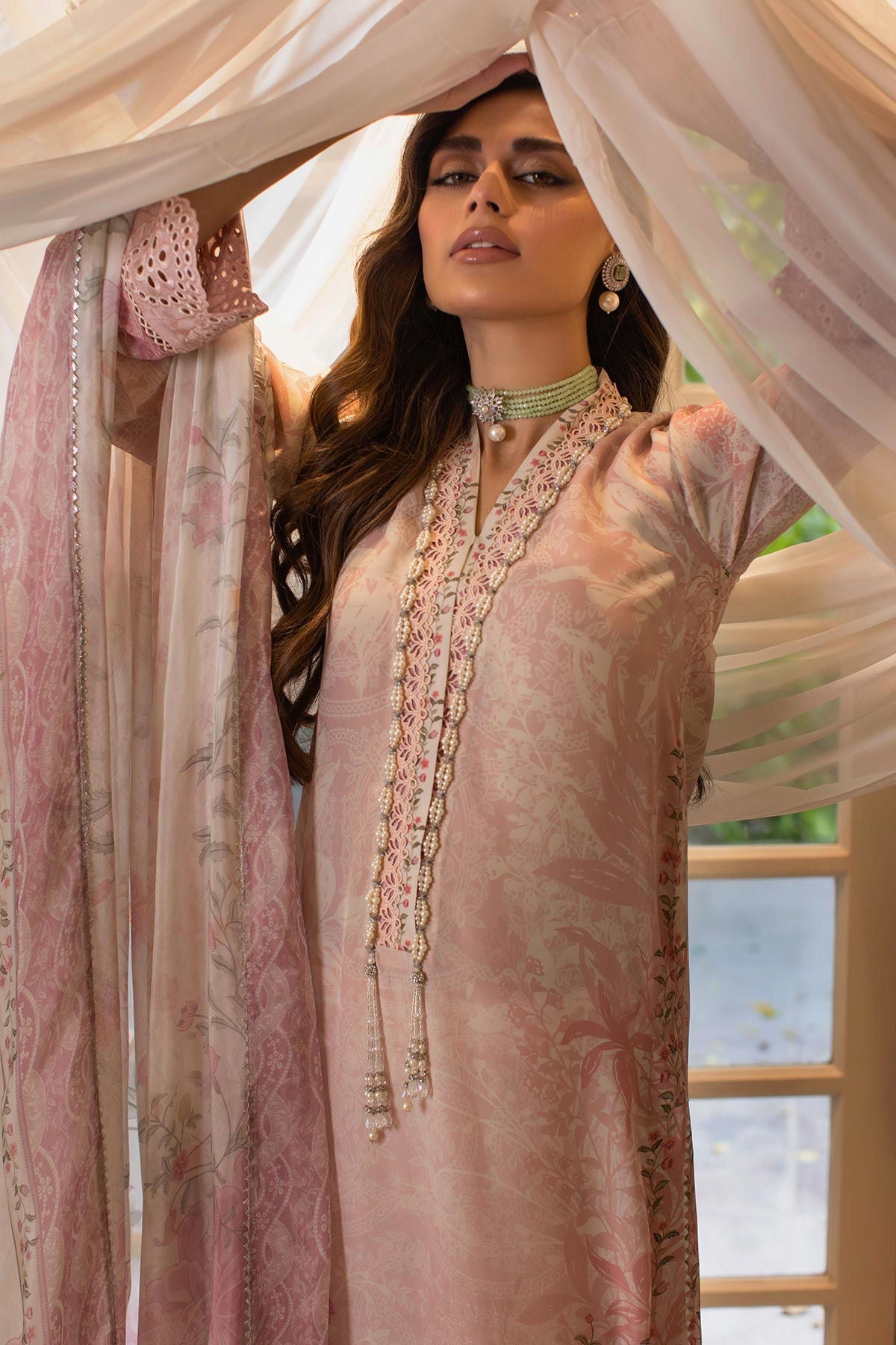 Annus Abrar | Luxe Silk Pret | AMOR - House Of Hania