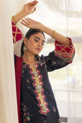Annus Abrar | Luxe Silk Pret | BANIRA - SHIRT AND DUPATTA - House Of Hania
