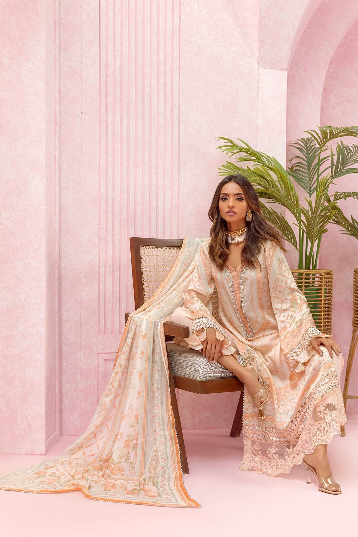 Annus Abrar | Luxe Silk Pret | ELYNA - House Of Hania