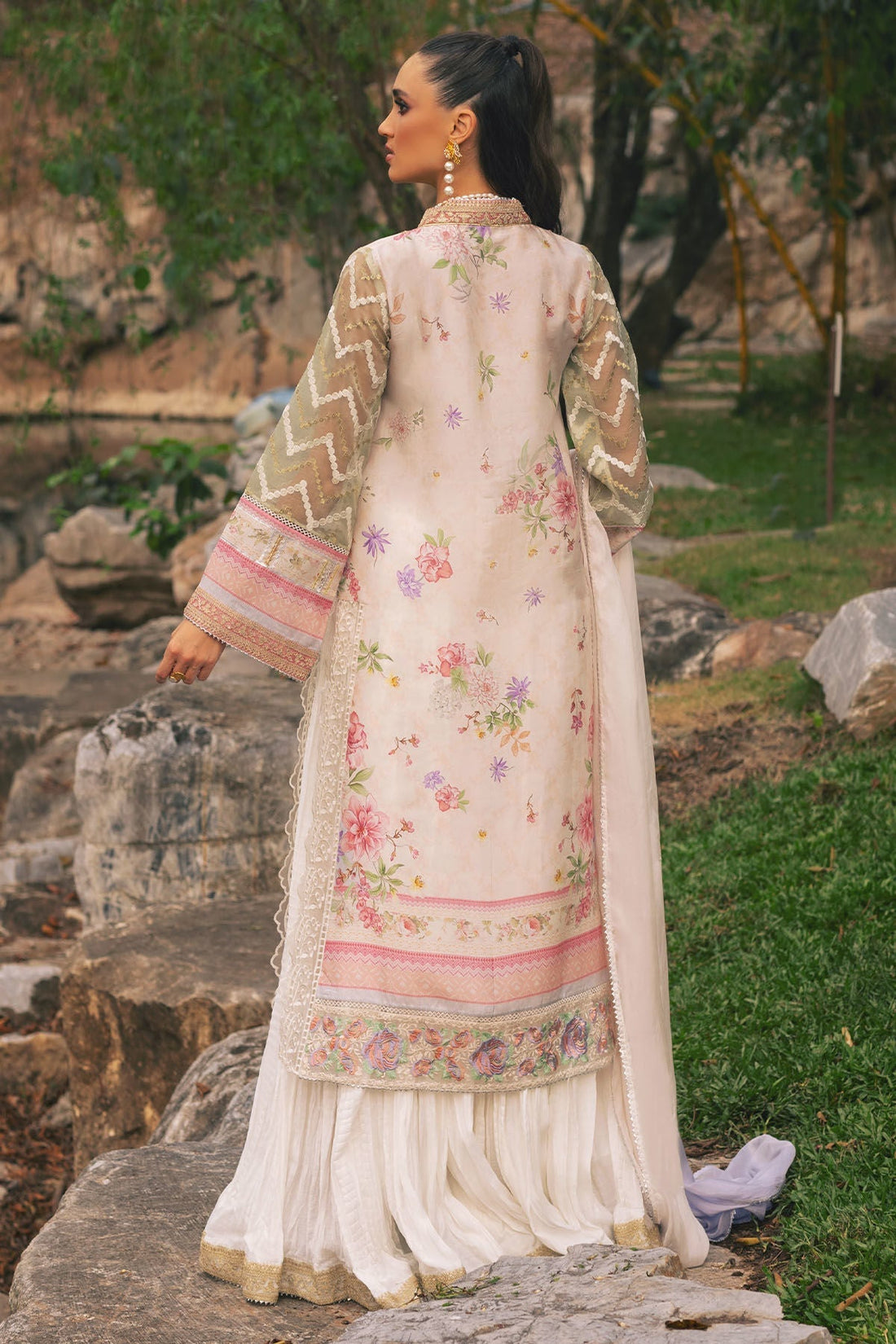 Annus Abrar | Luxe Silk Pret | HALEH - House Of Hania