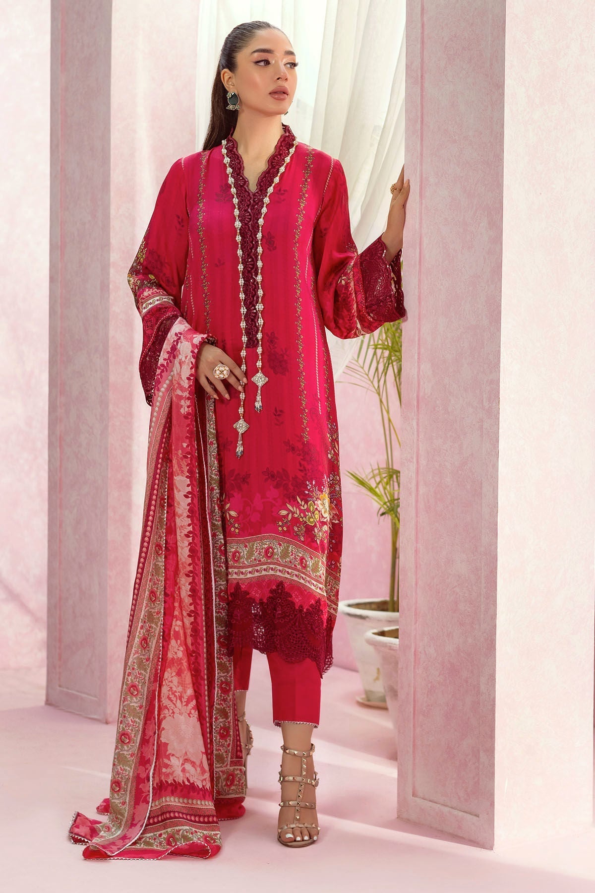 Annus Abrar | Luxe Silk Pret | HELENE - House Of Hania