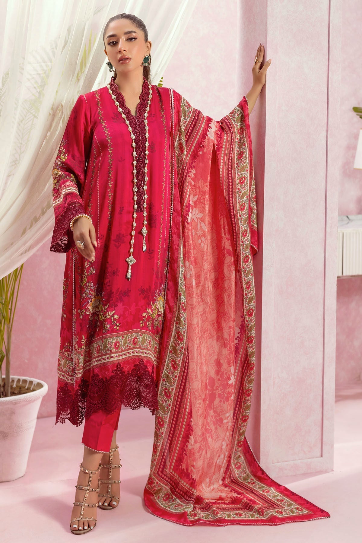 Annus Abrar | Luxe Silk Pret | HELENE - House Of Hania