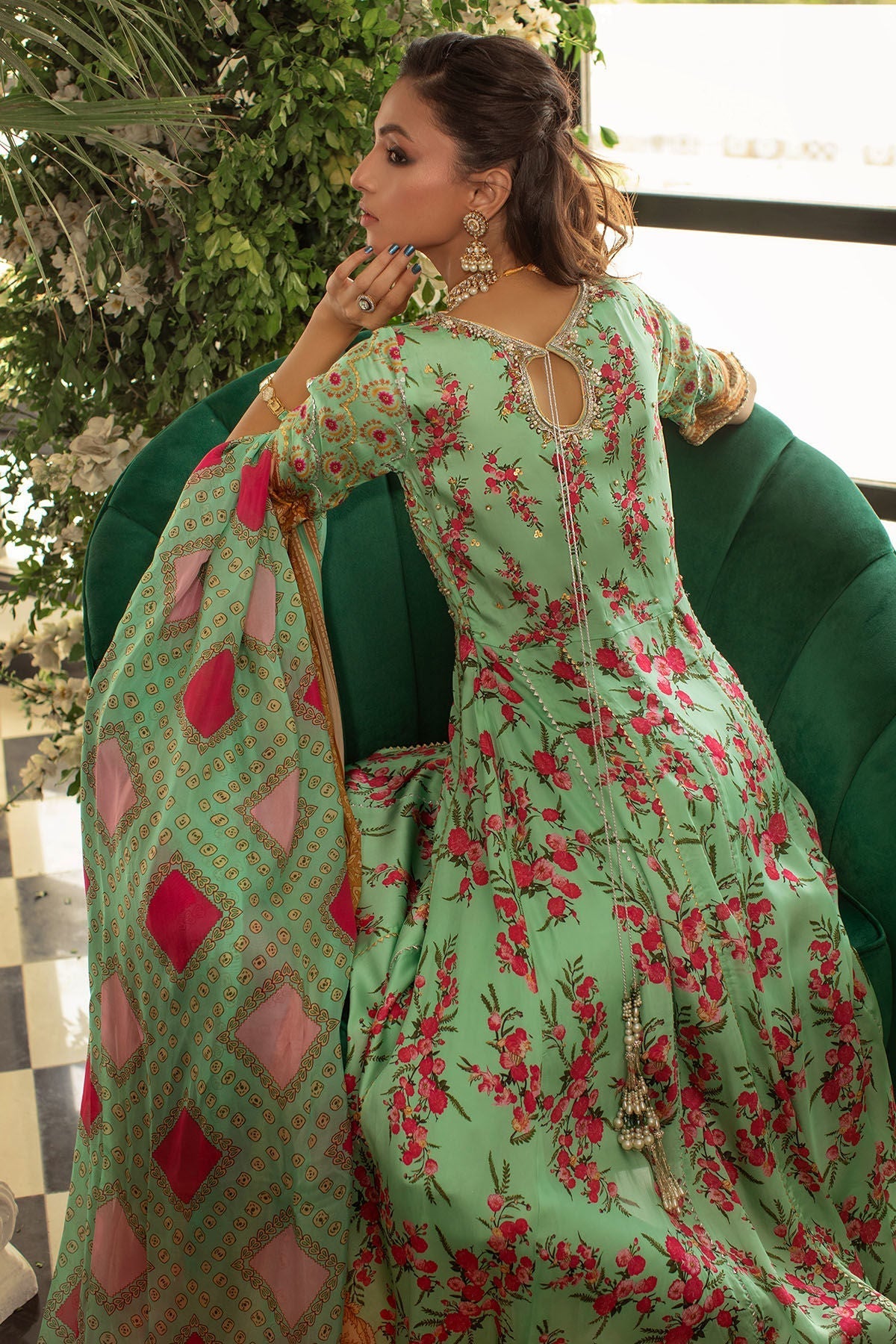 Annus Abrar | Luxe Silk Pret | JABEEN KALIDAR - House Of Hania