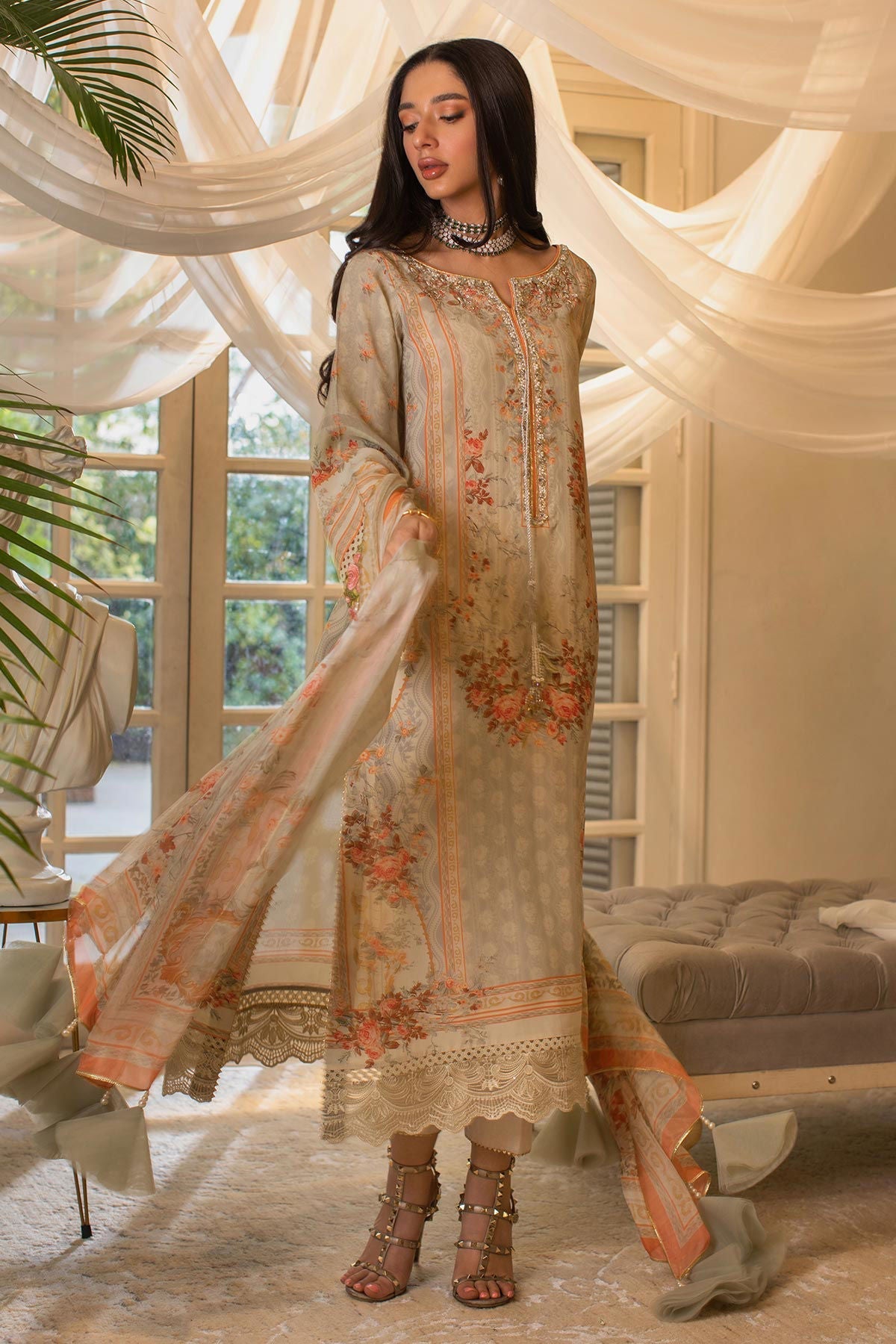 Annus Abrar | Luxe Silk Pret | LAIA - House Of Hania