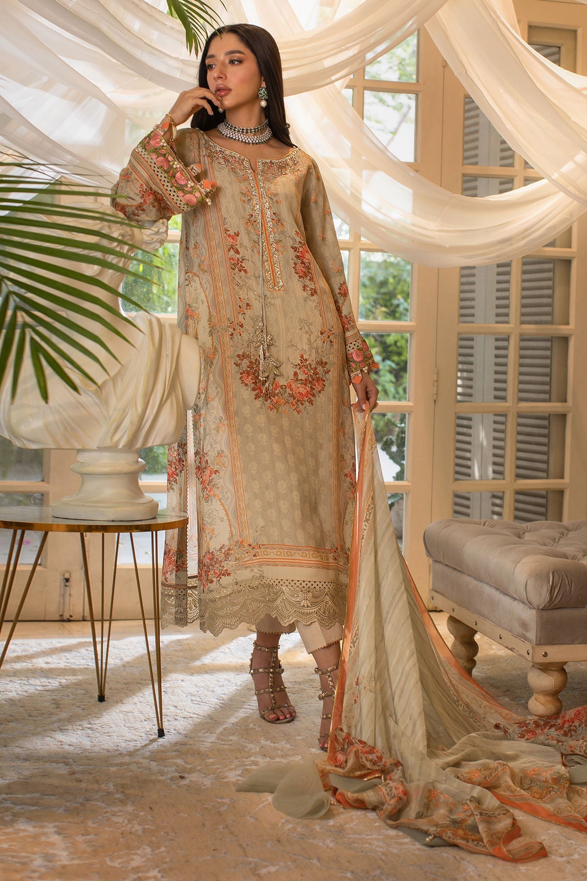 Annus Abrar | Luxe Silk Pret | LAIA - House Of Hania