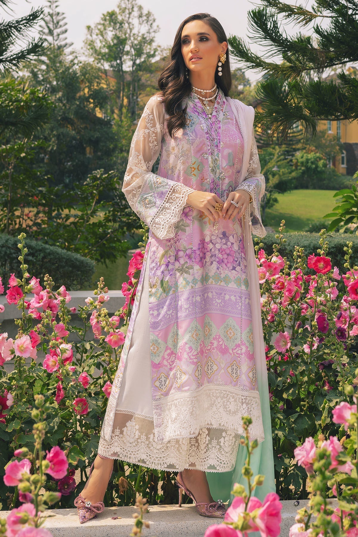 Annus Abrar | Luxe Silk Pret | LARISA - House Of Hania