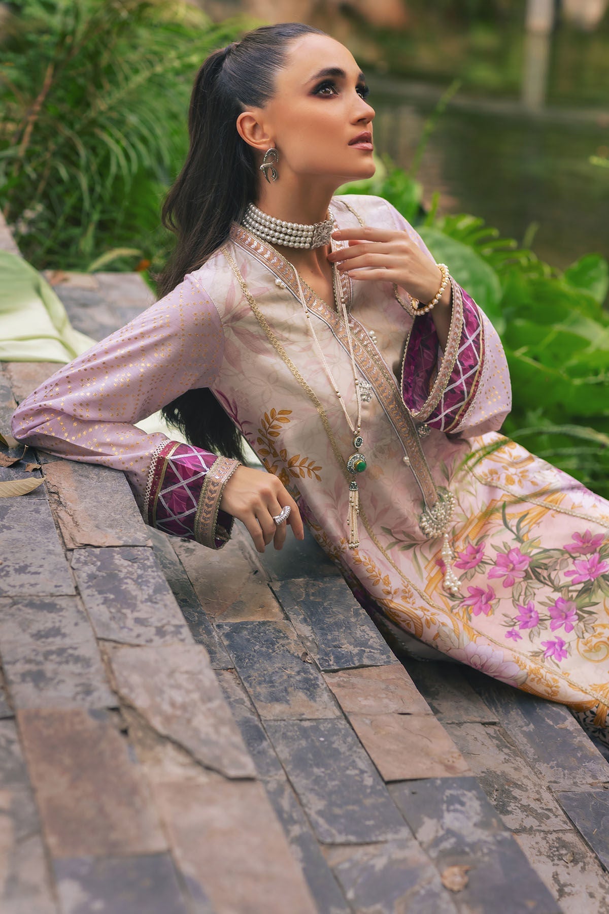 Annus Abrar | Luxe Silk Pret | MAIA - House Of Hania
