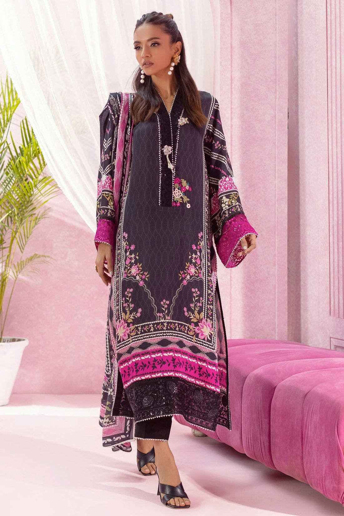 Annus Abrar | Luxe Silk Pret | MARIE - House Of Hania