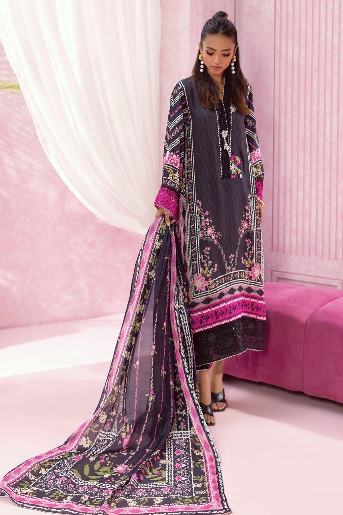 Annus Abrar | Luxe Silk Pret | MARIE - House Of Hania