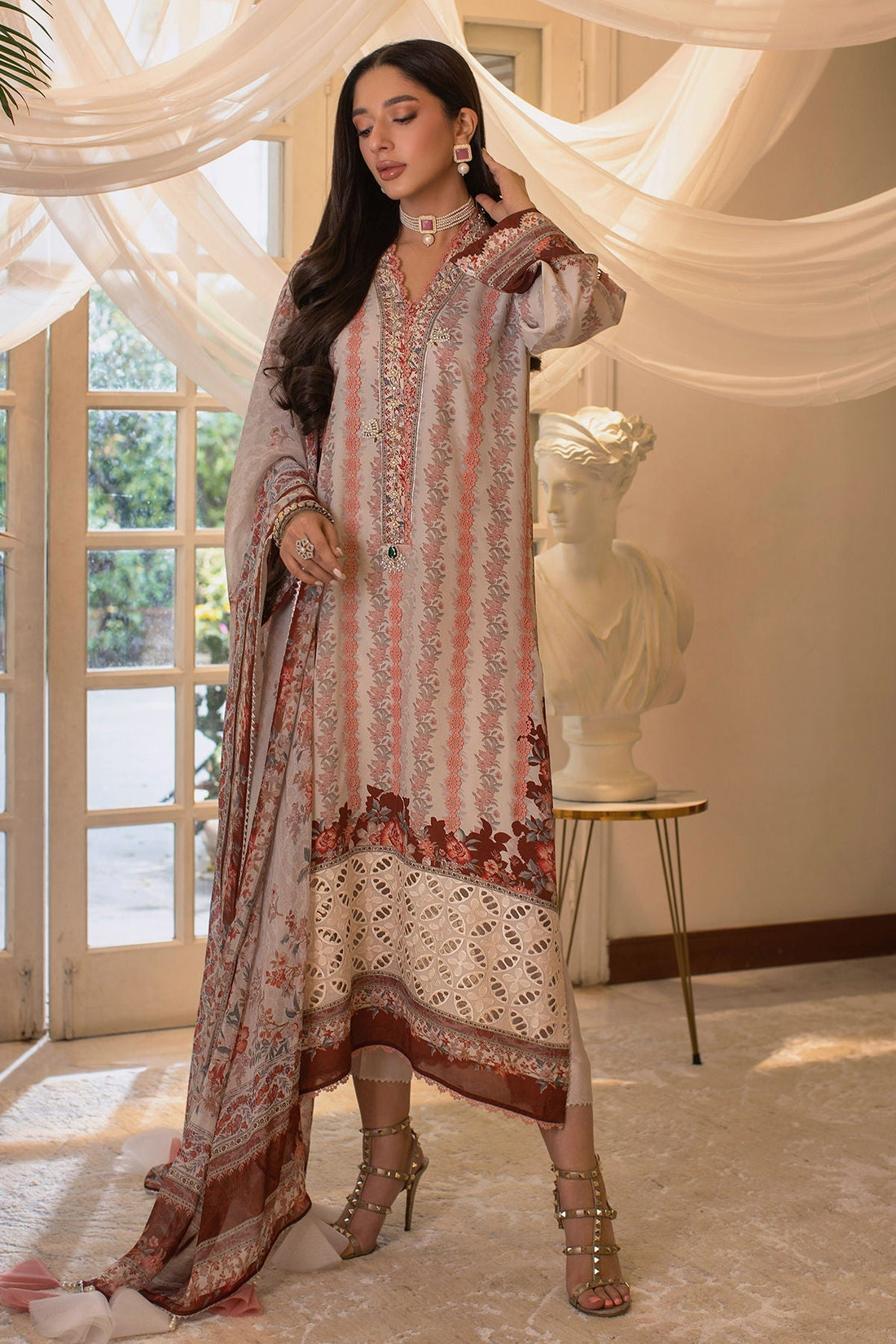 Annus Abrar | Luxe Silk Pret | MILA - House Of Hania