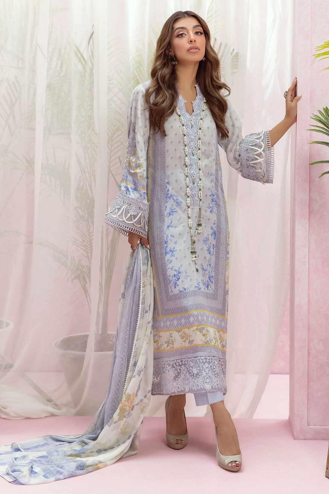 Annus Abrar | Luxe Silk Pret | MYEL - House Of Hania