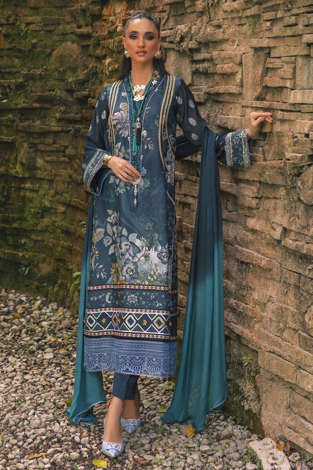 Annus Abrar | Luxe Silk Pret | NARIN - House Of Hania