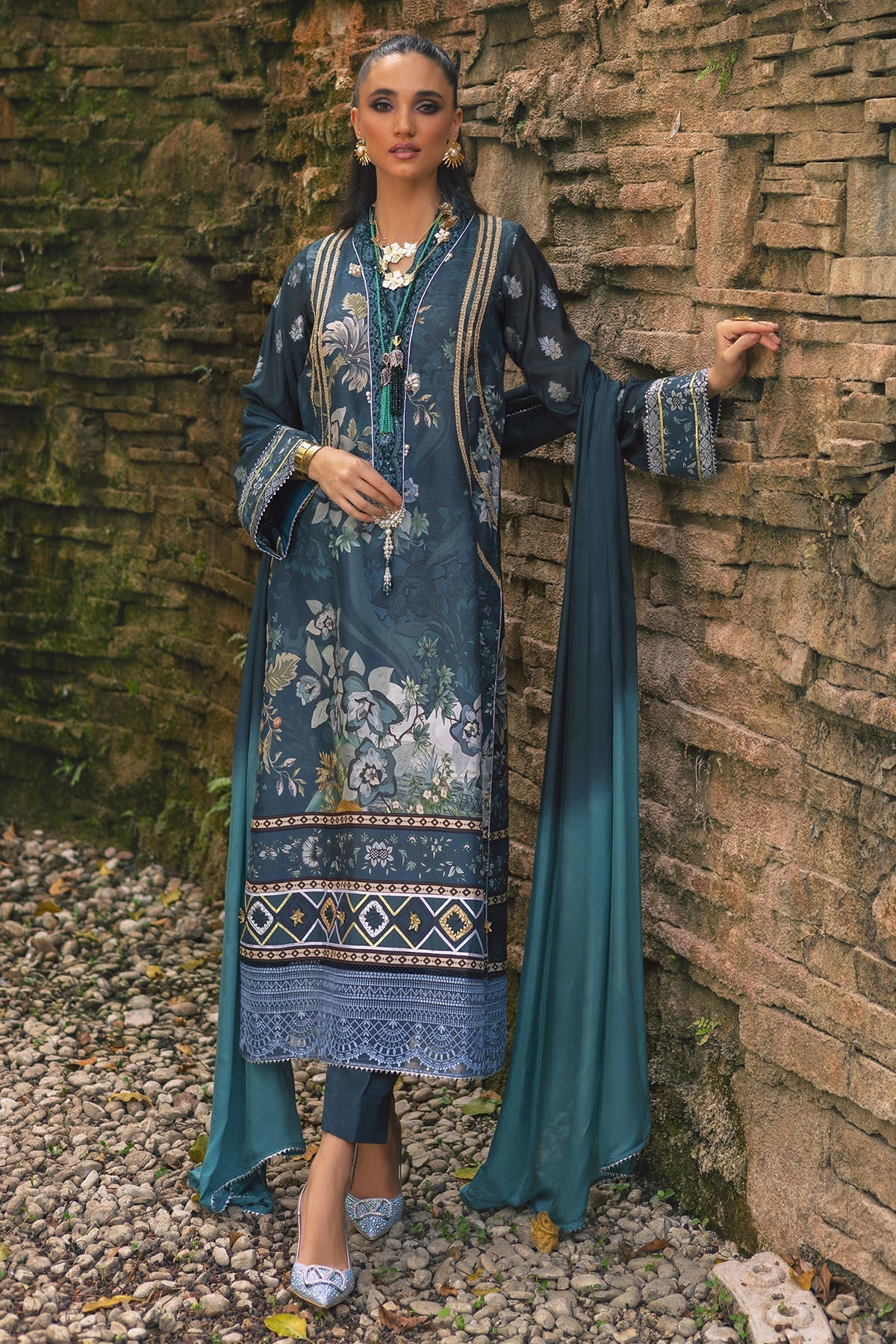 Annus Abrar | Luxe Silk Pret | NARIN - House Of Hania