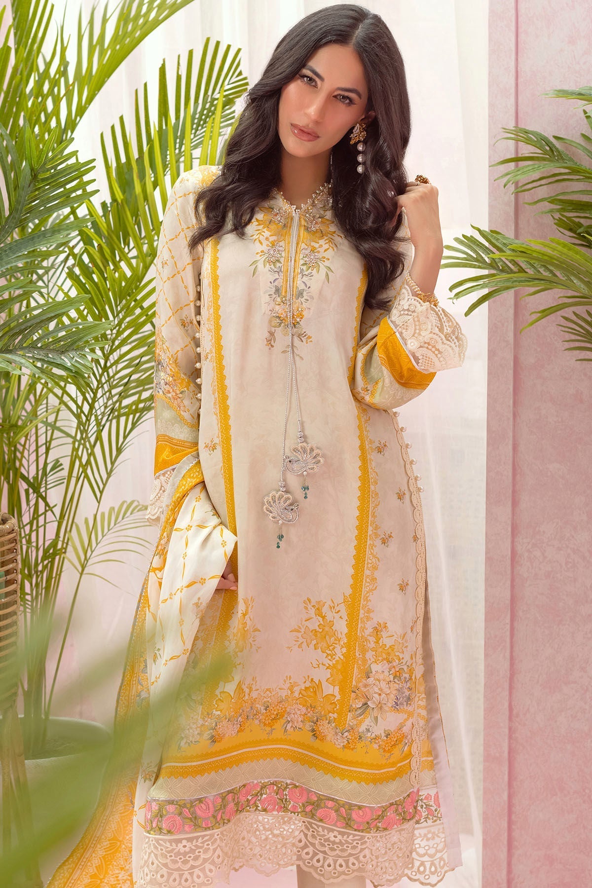 Annus Abrar | Luxe Silk Pret | NOEMIE - House Of Hania