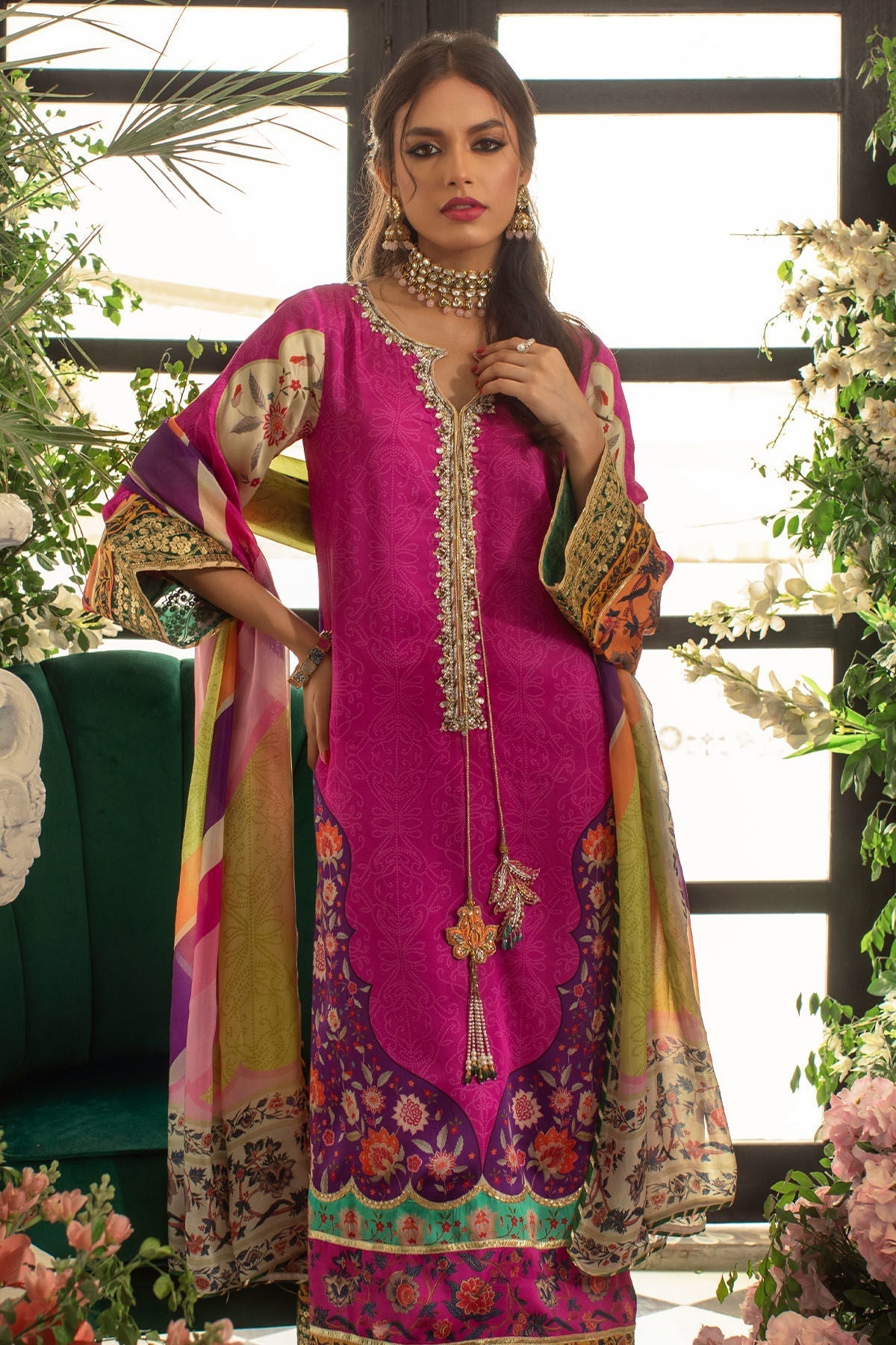 Annus Abrar | Luxe Silk Pret | RASHA - House Of Hania