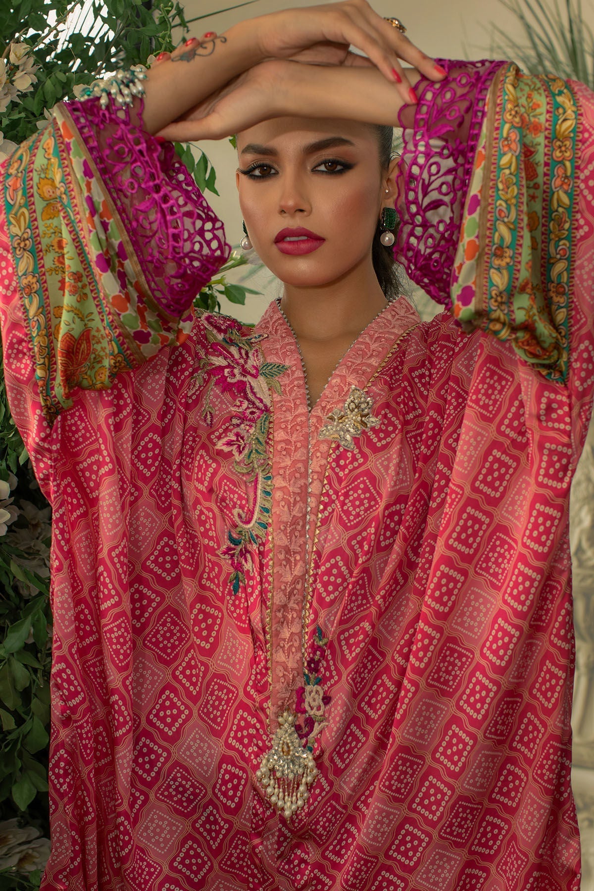 Annus Abrar | Luxe Silk Pret | SHAREEN - House Of Hania