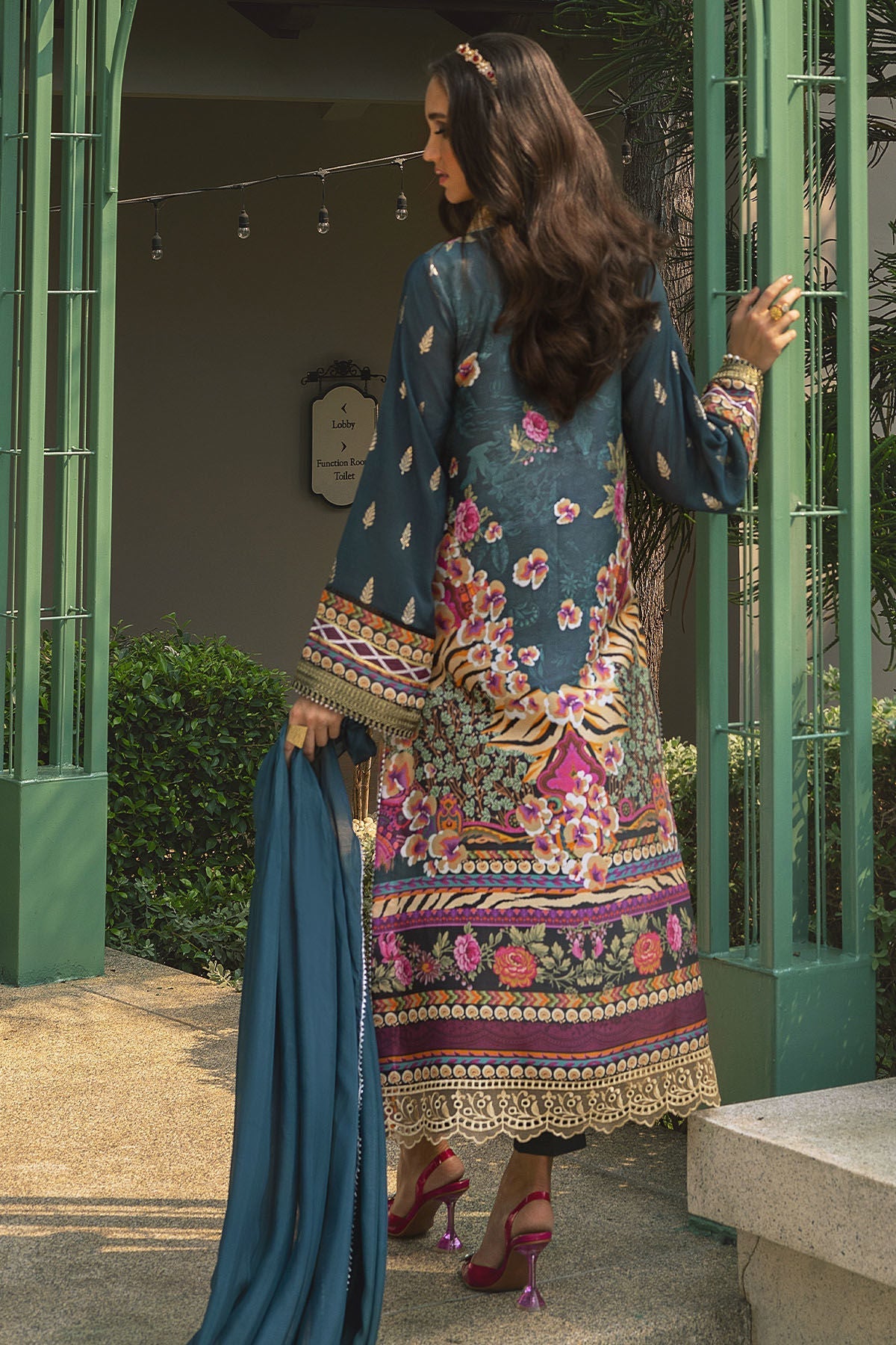 Annus Abrar | Luxe Silk Pret | SIBYL - House Of Hania