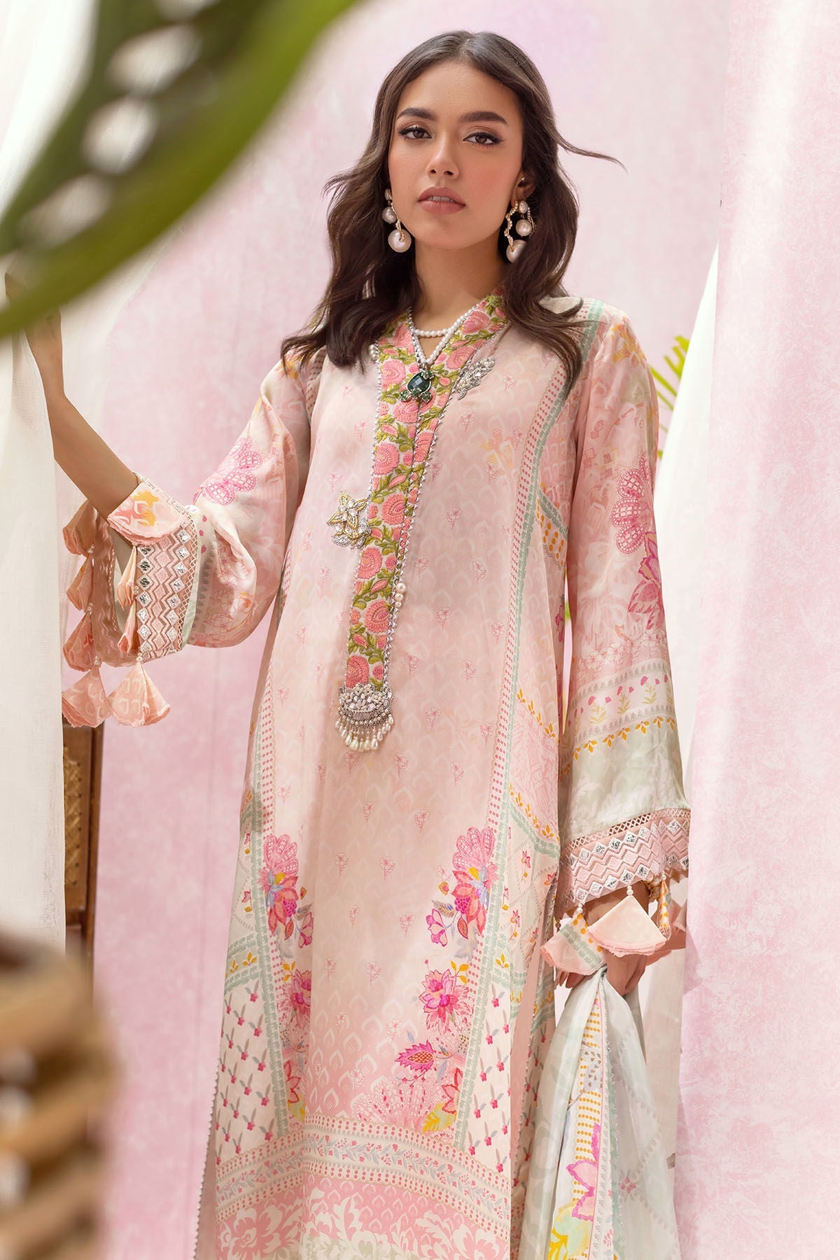 Annus Abrar | Luxe Silk Pret | SYLVIE - House Of Hania