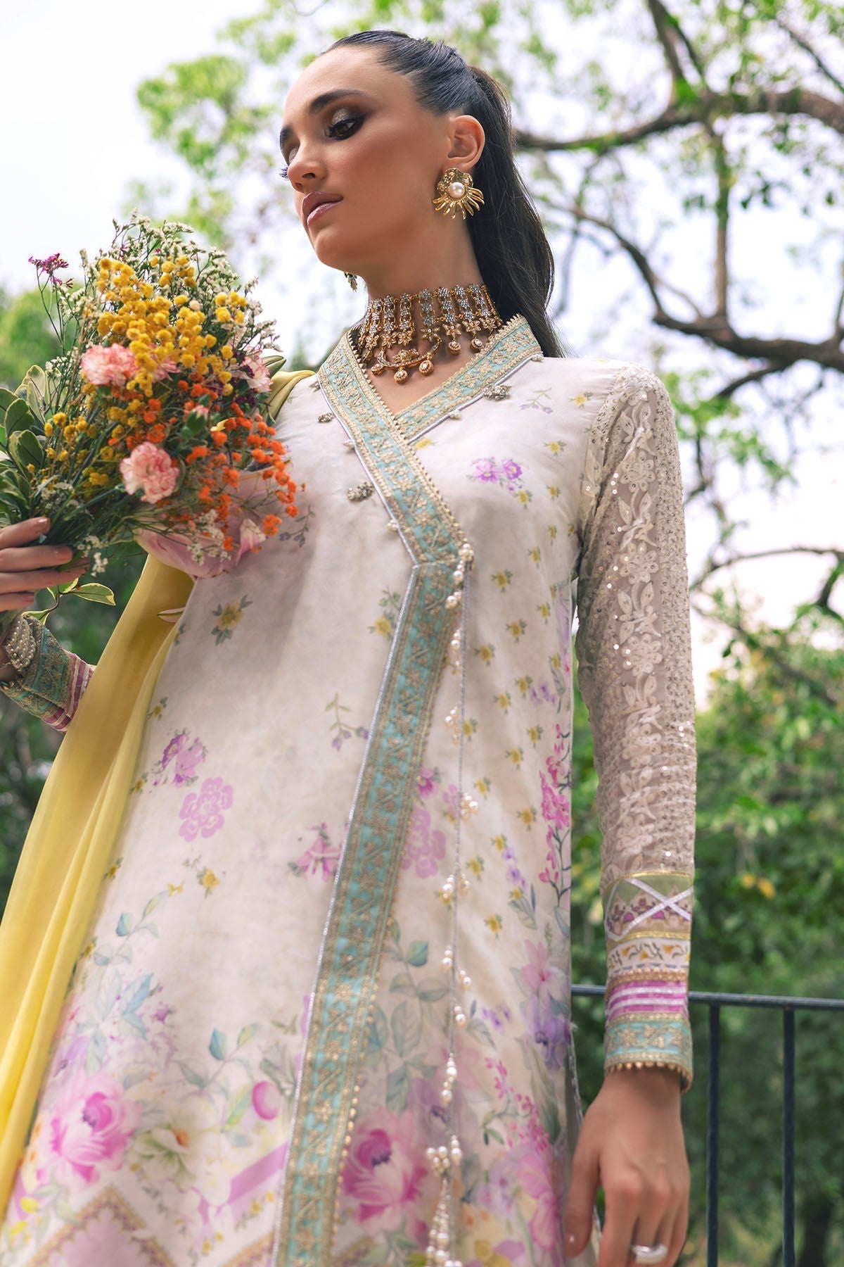 Annus Abrar | Luxe Silk Pret | TULA - House Of Hania