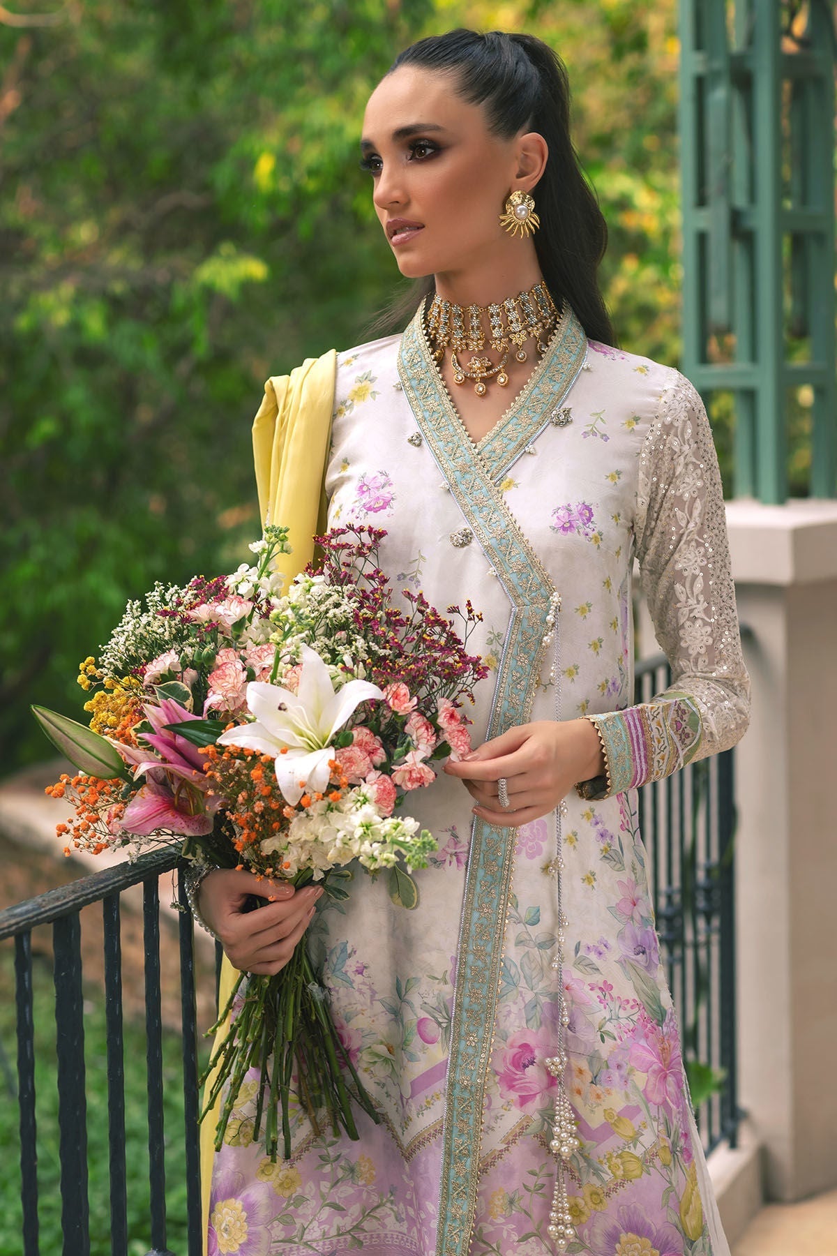 Annus Abrar | Luxe Silk Pret | TULA - House Of Hania