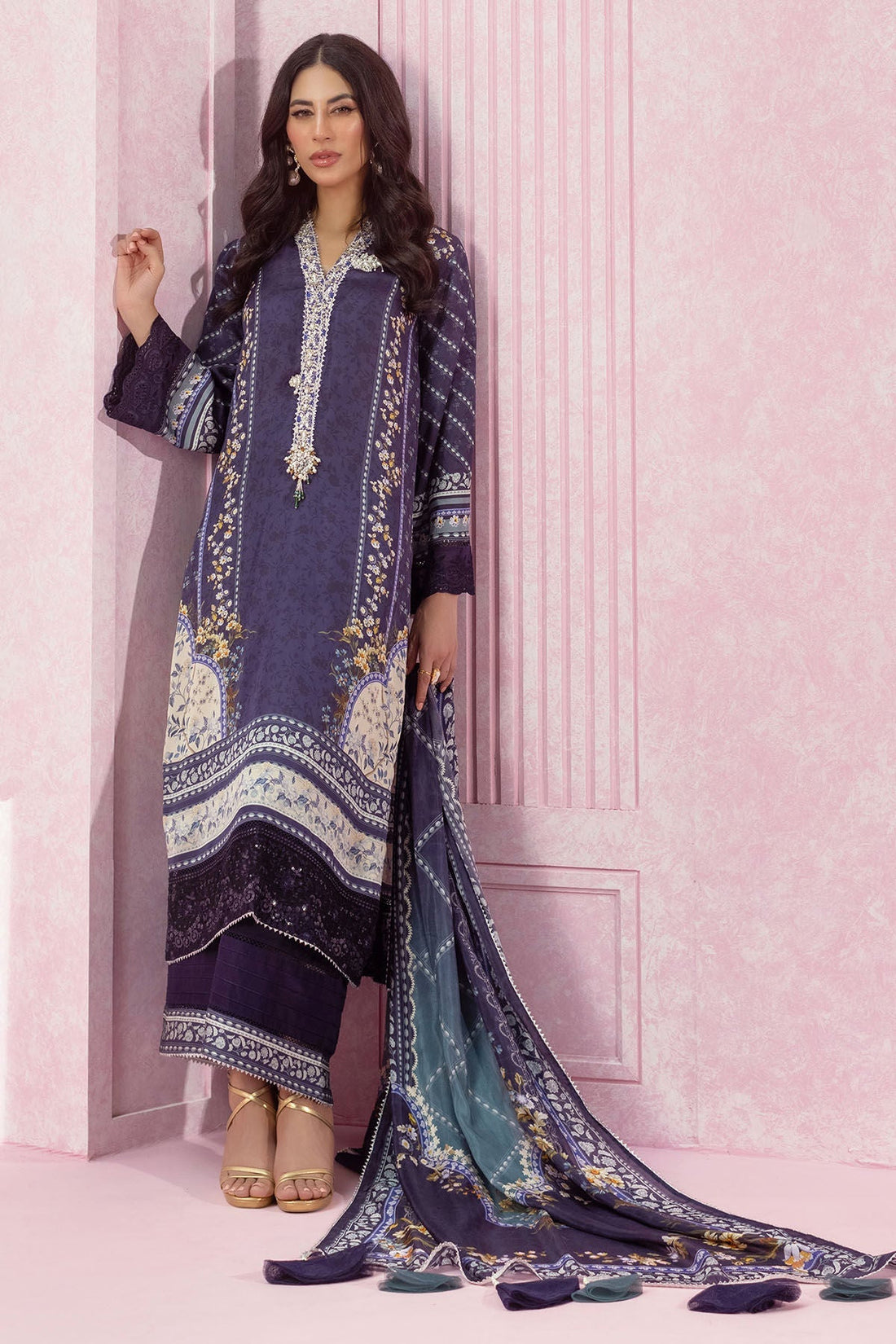 Annus Abrar | Luxe Silk Pret | ZOEY - House Of Hania
