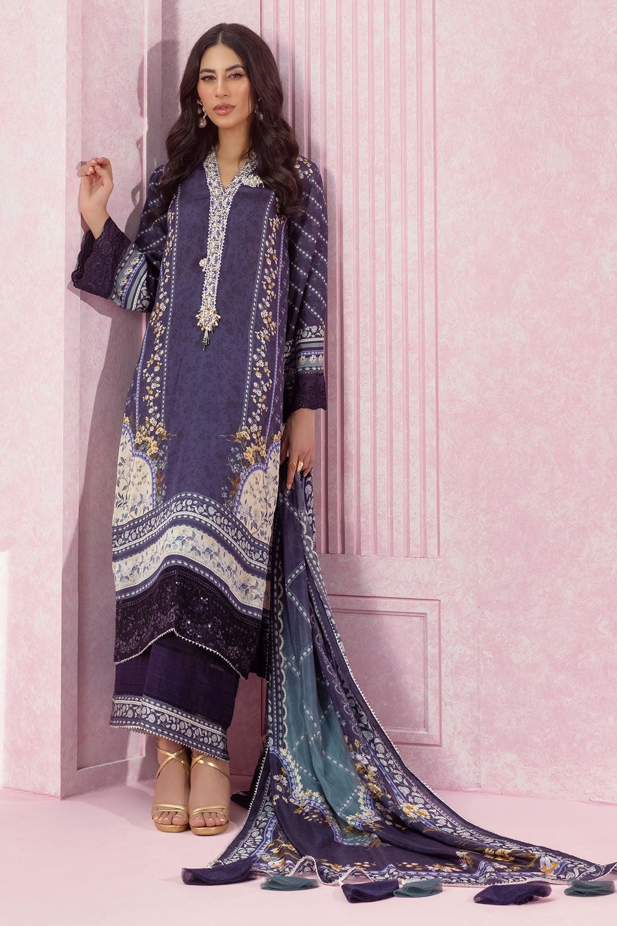 Annus Abrar | Luxe Silk Pret | ZOEY - House Of Hania
